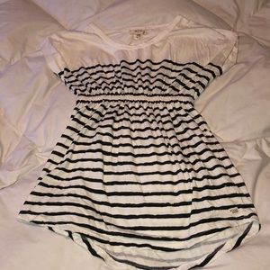 PacSun Billabong Short Sleeve Striped Summer Dress